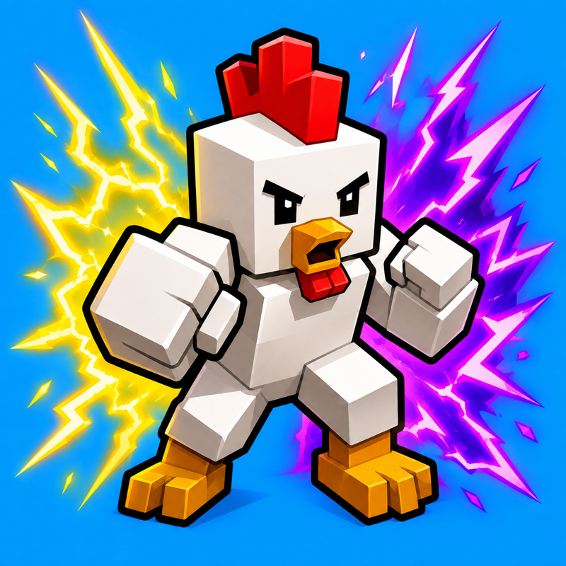 Official Grow a Chicken Fighter developer artwork